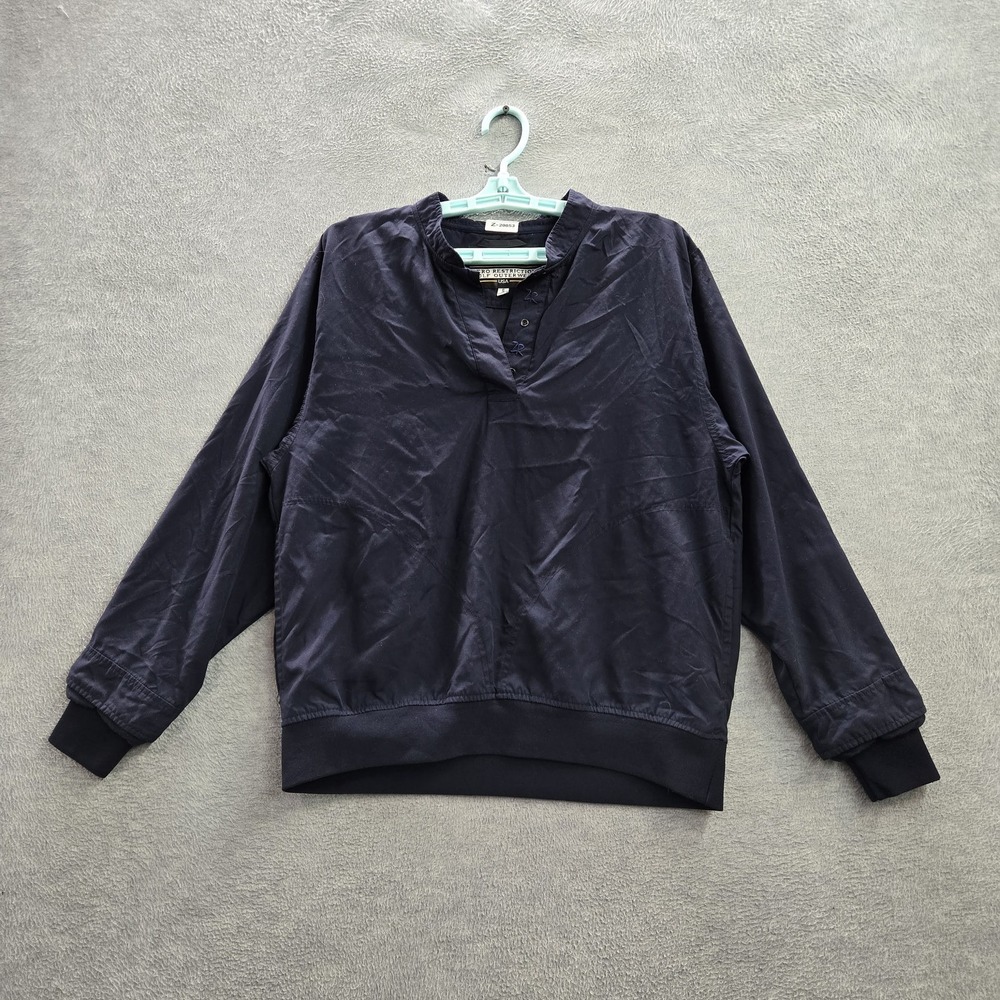 Zero Restriction Women Jacket S Blue Golf Embroidered Activewear‎ Snap Button